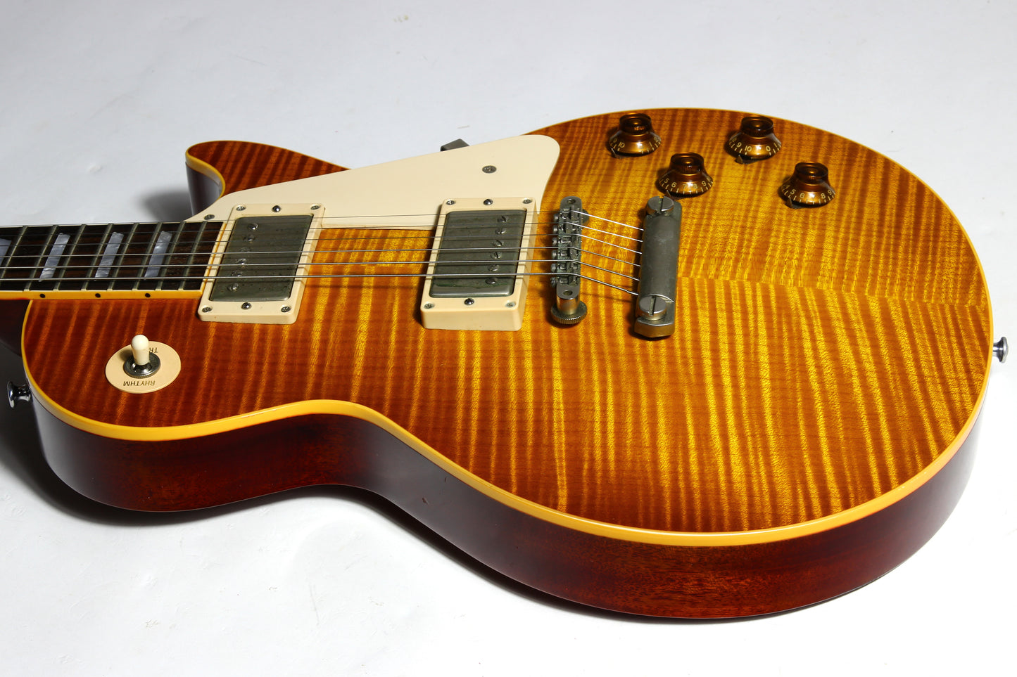 2001 Gibson Custom Shop Authentic 1958 Les Paul Standard Reissue Flametop! Factory Grovers, Killer Top! 58 R8 Historic