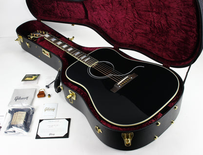 2023 Gibson Custom Shop Hummingbird Custom Ebony Black