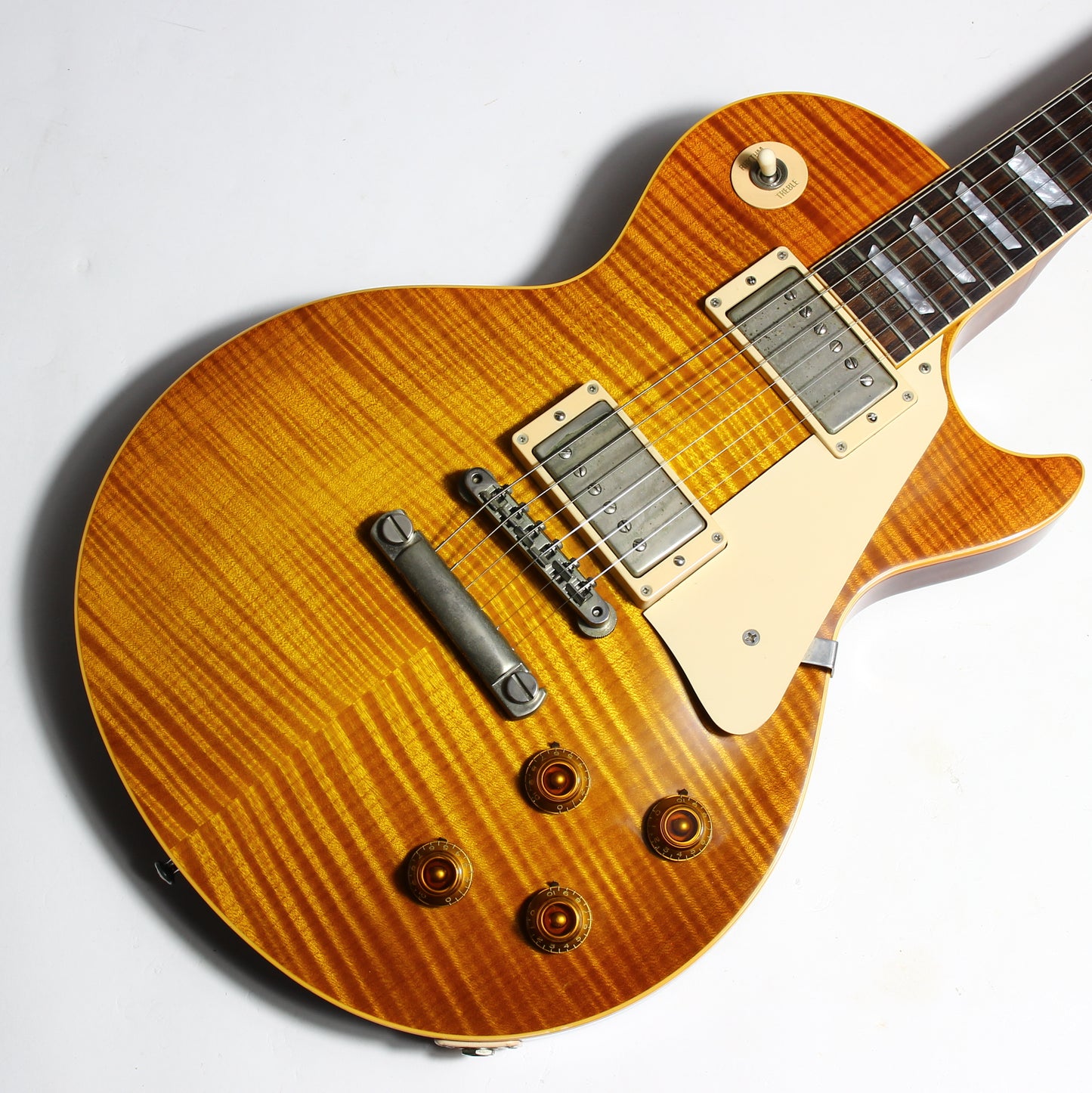2001 Gibson Custom Shop Authentic 1958 Les Paul Standard Reissue Flametop! Factory Grovers, Killer Top! 58 R8 Historic