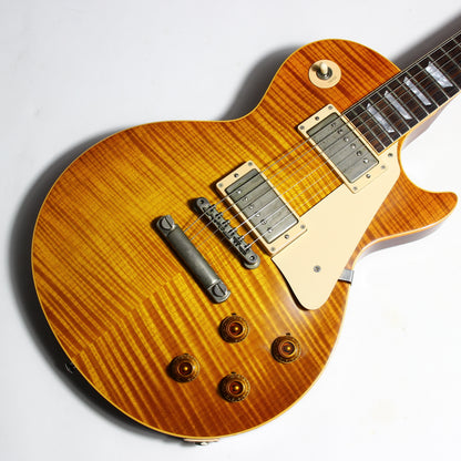 2001 Gibson Custom Shop Authentic 1958 Les Paul Standard Reissue Flametop! Factory Grovers, Killer Top! 58 R8 Historic