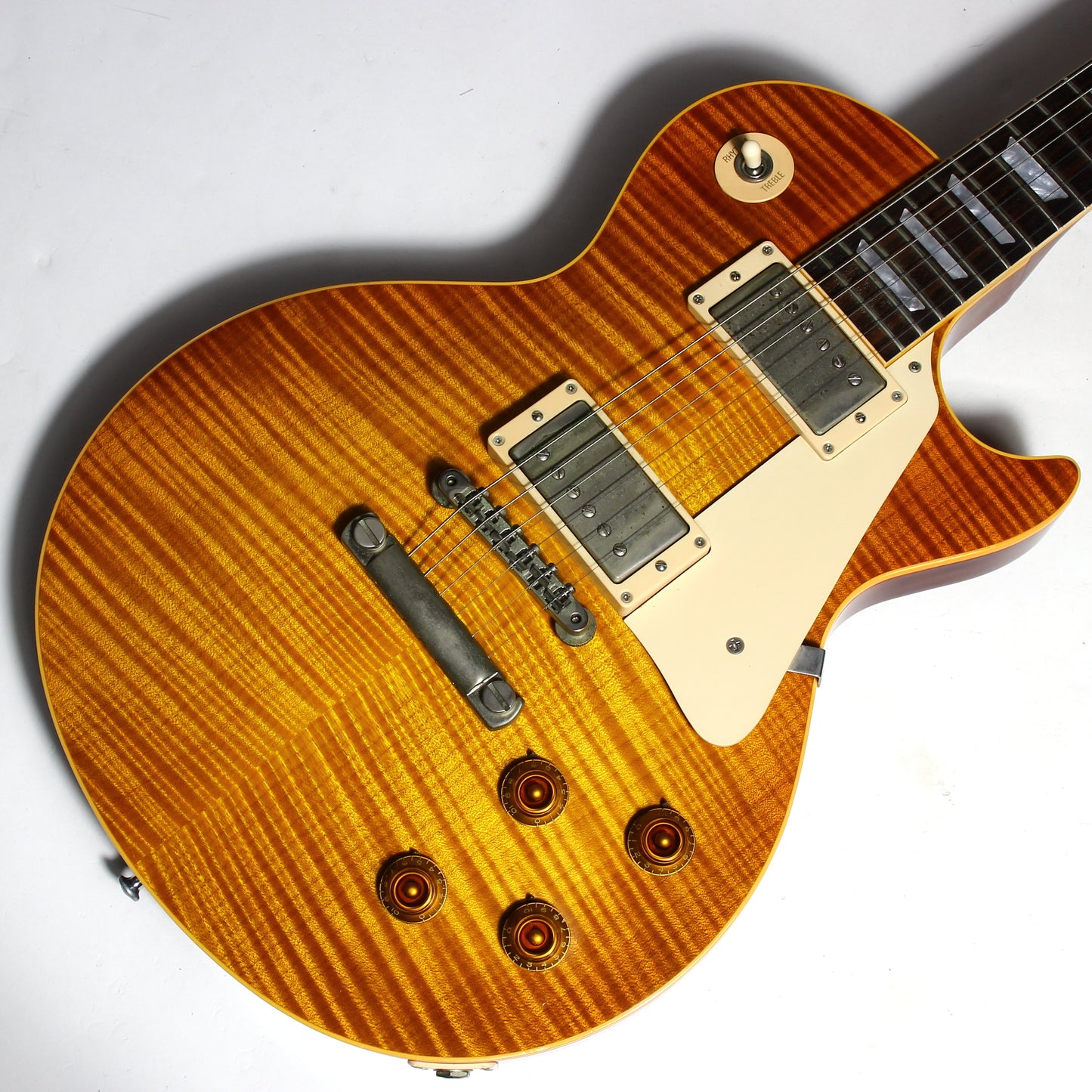 2001 Gibson Custom Shop Authentic 1958 Les Paul Standard Reissue Flametop! Factory Grovers, Killer Top! 58 R8 Historic