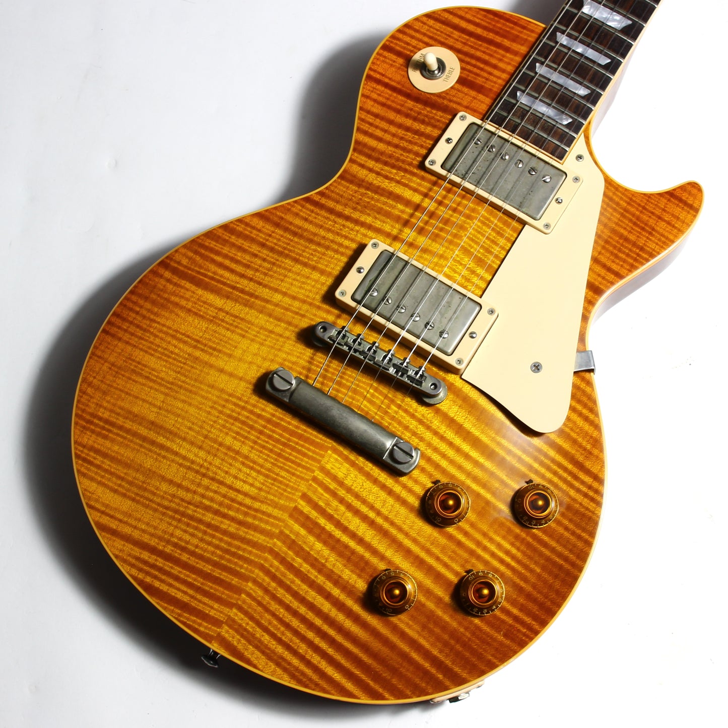 2001 Gibson Custom Shop Authentic 1958 Les Paul Standard Reissue Flametop! Factory Grovers, Killer Top! 58 R8 Historic