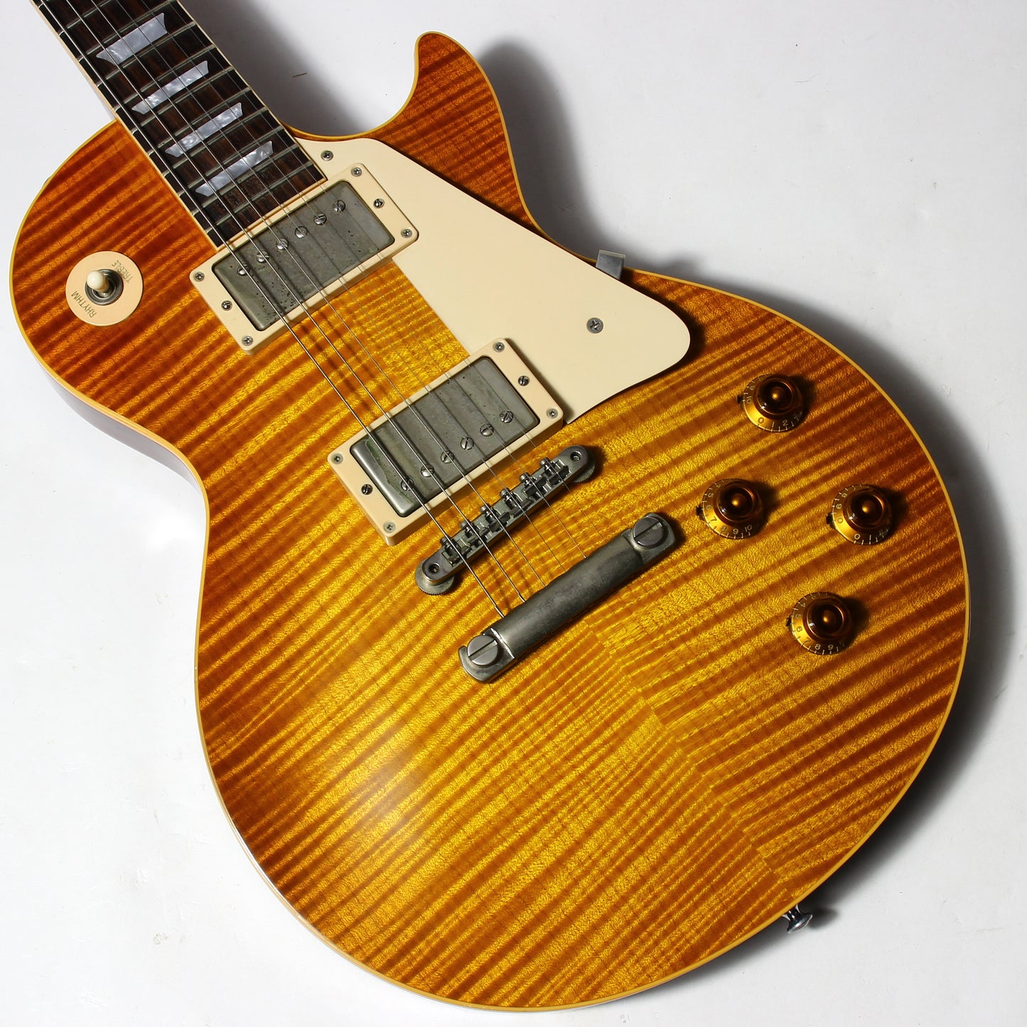 2001 Gibson Custom Shop Authentic 1958 Les Paul Standard Reissue Flametop! Factory Grovers, Killer Top! 58 R8 Historic