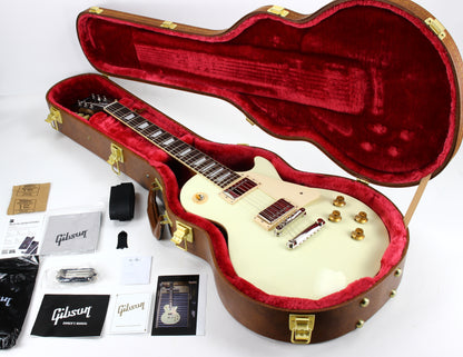 2023 Gibson 50s Les Paul Standard Plain Top Classic White