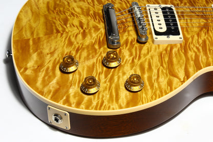 1998 Gibson Custom Shop Les Paul Classic in Rare Butterscotch CRAZY QUILT TOP! Slash Appetite For Destruction AFD Vibes!