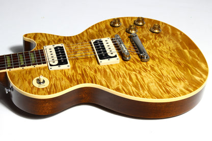 1998 Gibson Custom Shop Les Paul Classic in Rare Butterscotch CRAZY QUILT TOP! Slash Appetite For Destruction AFD Vibes!