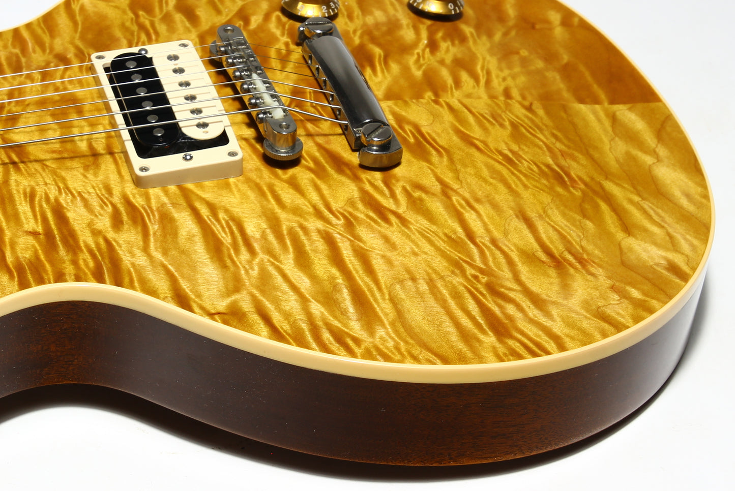 1998 Gibson Custom Shop Les Paul Classic in Rare Butterscotch CRAZY QUILT TOP! Slash Appetite For Destruction AFD Vibes!