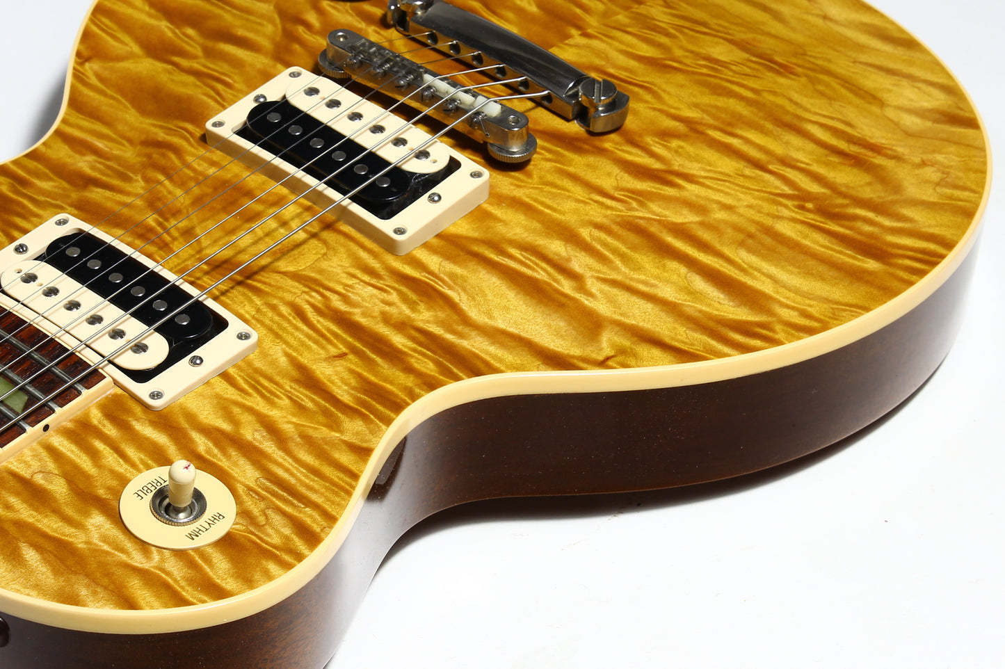 1998 Gibson Custom Shop Les Paul Classic in Rare Butterscotch CRAZY QUILT TOP! Slash Appetite For Destruction AFD Vibes!