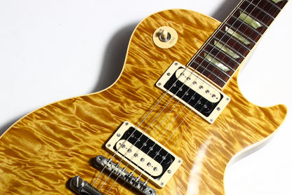 1998 Gibson Custom Shop Les Paul Classic in Rare Butterscotch CRAZY QUILT TOP! Slash Appetite For Destruction AFD Vibes!