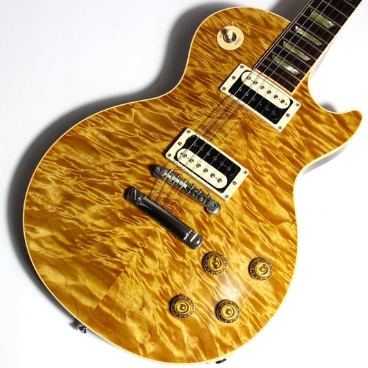 1998 Gibson Custom Shop Les Paul Classic in Rare Butterscotch CRAZY QUILT TOP! Slash Appetite For Destruction AFD Vibes!