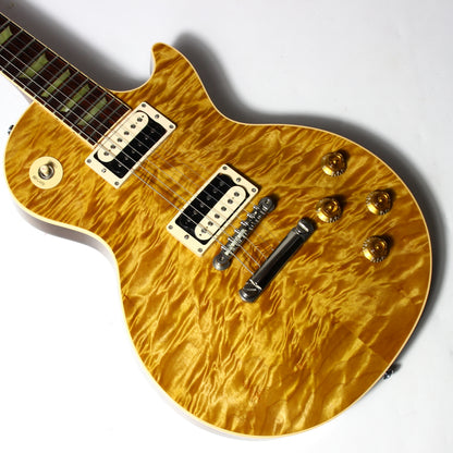 1998 Gibson Custom Shop Les Paul Classic in Rare Butterscotch CRAZY QUILT TOP! Slash Appetite For Destruction AFD Vibes!