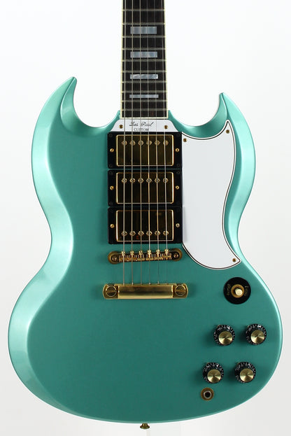 2000 Gibson Custom Shop 1961 Les Paul SG Custom Inverness Green UNPLAYED | 3 Pickups, Ebony Board