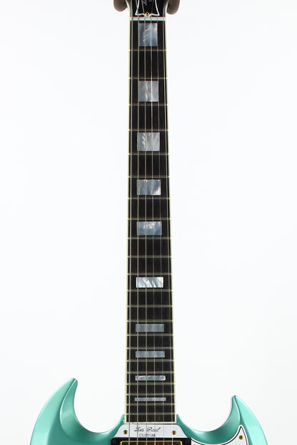 2000 Gibson Custom Shop 1961 Les Paul SG Custom Inverness Green UNPLAYED | 3 Pickups, Ebony Board