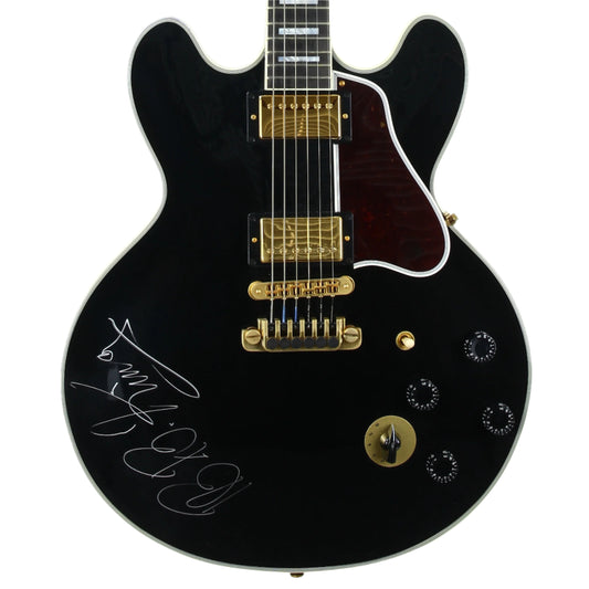 2004 Gibson BB King Lucille ES-355 Ebony Black SIGNED AUTOGRAPHED by the Blues Legend JSA Authenticated!