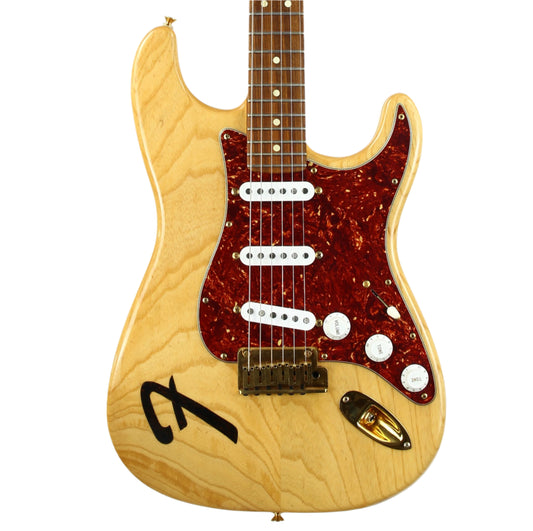 Fender Custom Shop 1992 Bob Hipp Stratocaster "Hippocaster" #3 of 20 | Natural w/ Tortoise Appointments