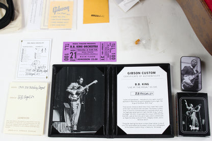 2022 Gibson Custom Shop BB KING 1959 ES-335 Live at the Regal Argentine Grey 59 Murphy Lab