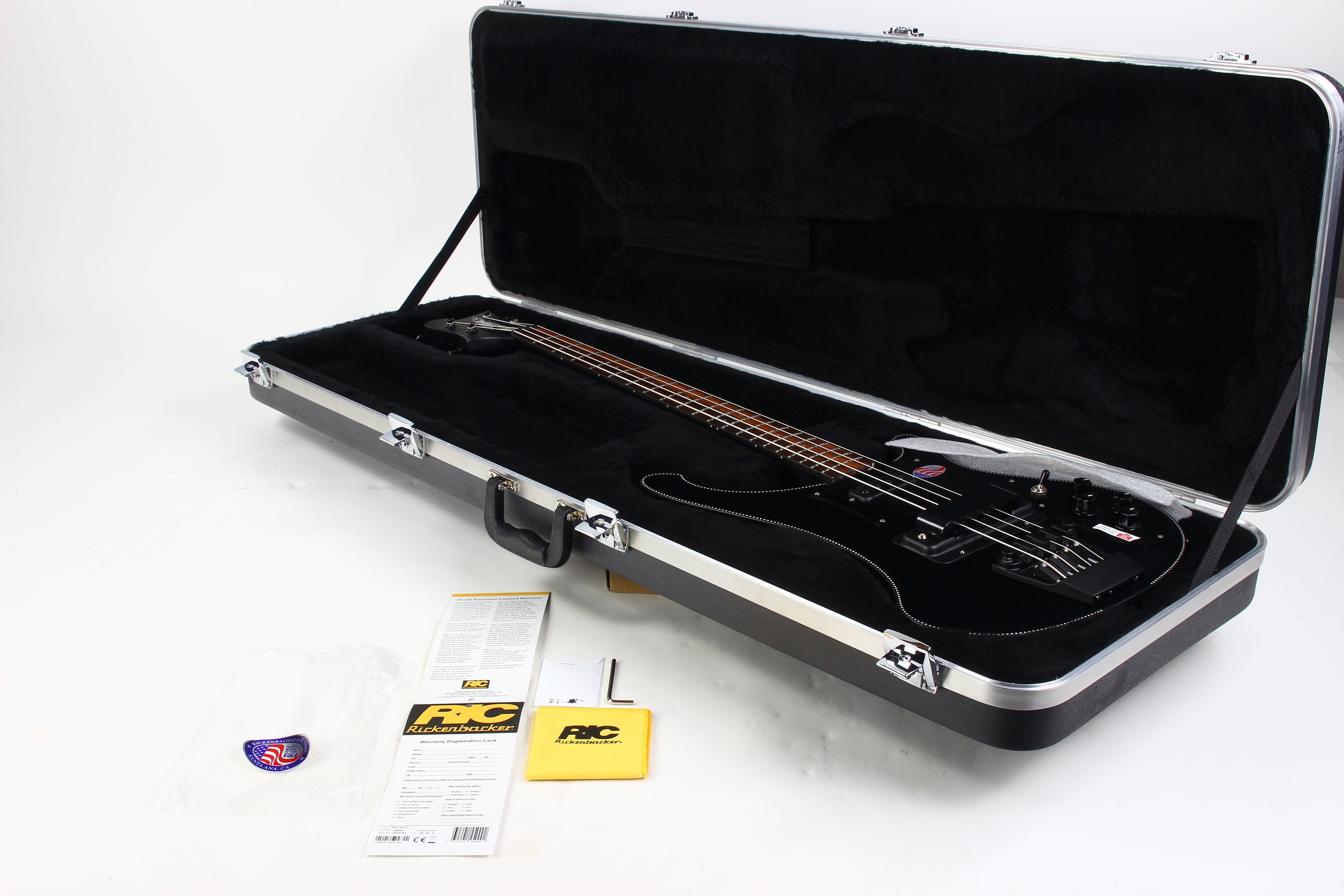 2026 Rickenbacker 4003 Noir Limited Edition 20 Made Satin Black