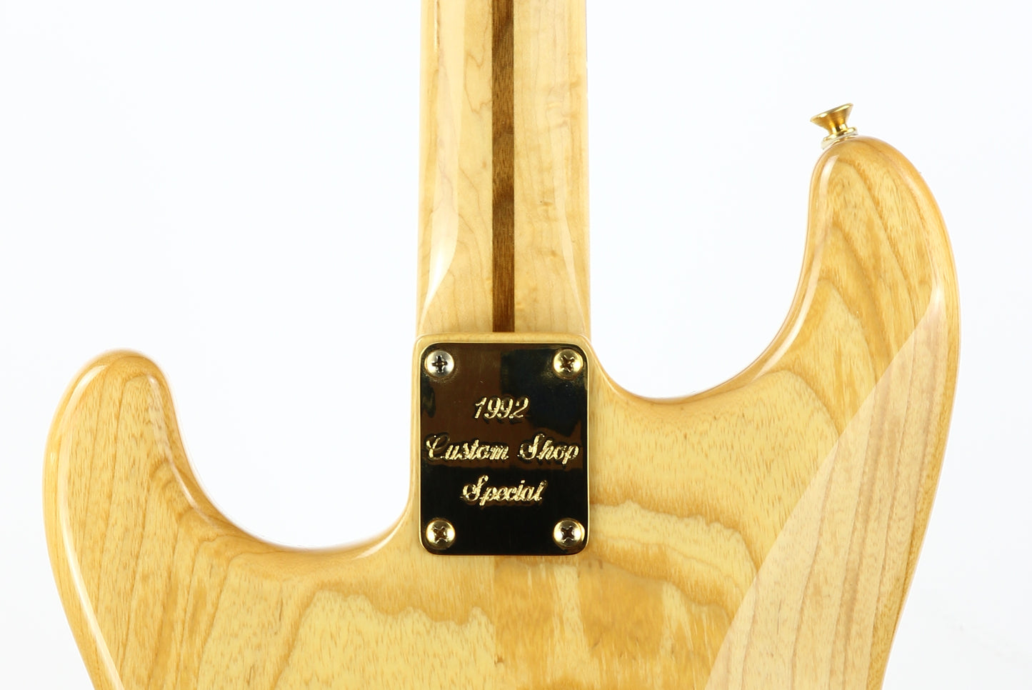 Fender Custom Shop 1992 Bob Hipp Stratocaster "Hippocaster" #3 of 20 | Natural w/ Tortoise Appointments