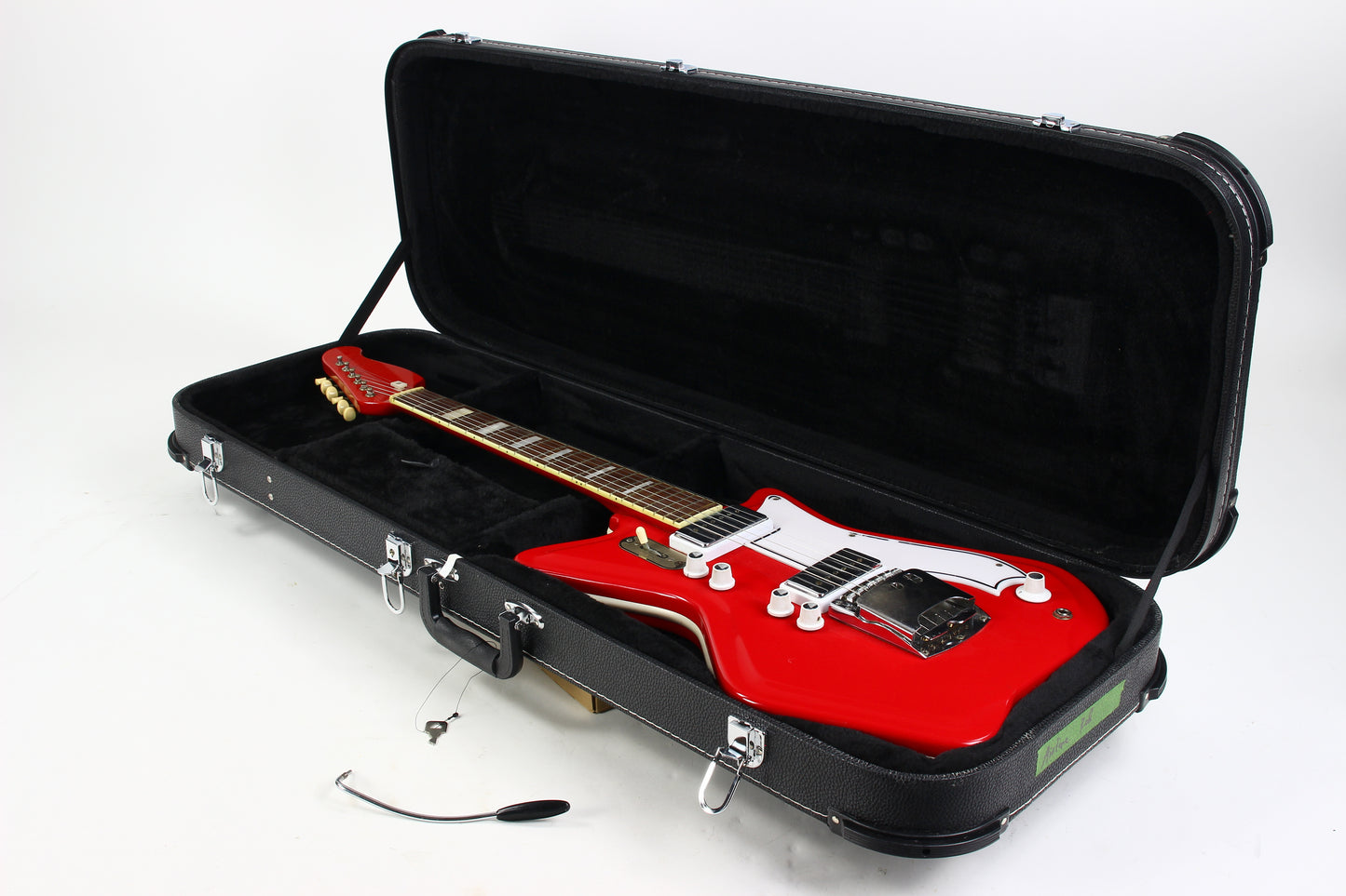 1960s Airline National Res-o-Glass JB Hutto Red Guitar Valco Supro Jack White Stripes