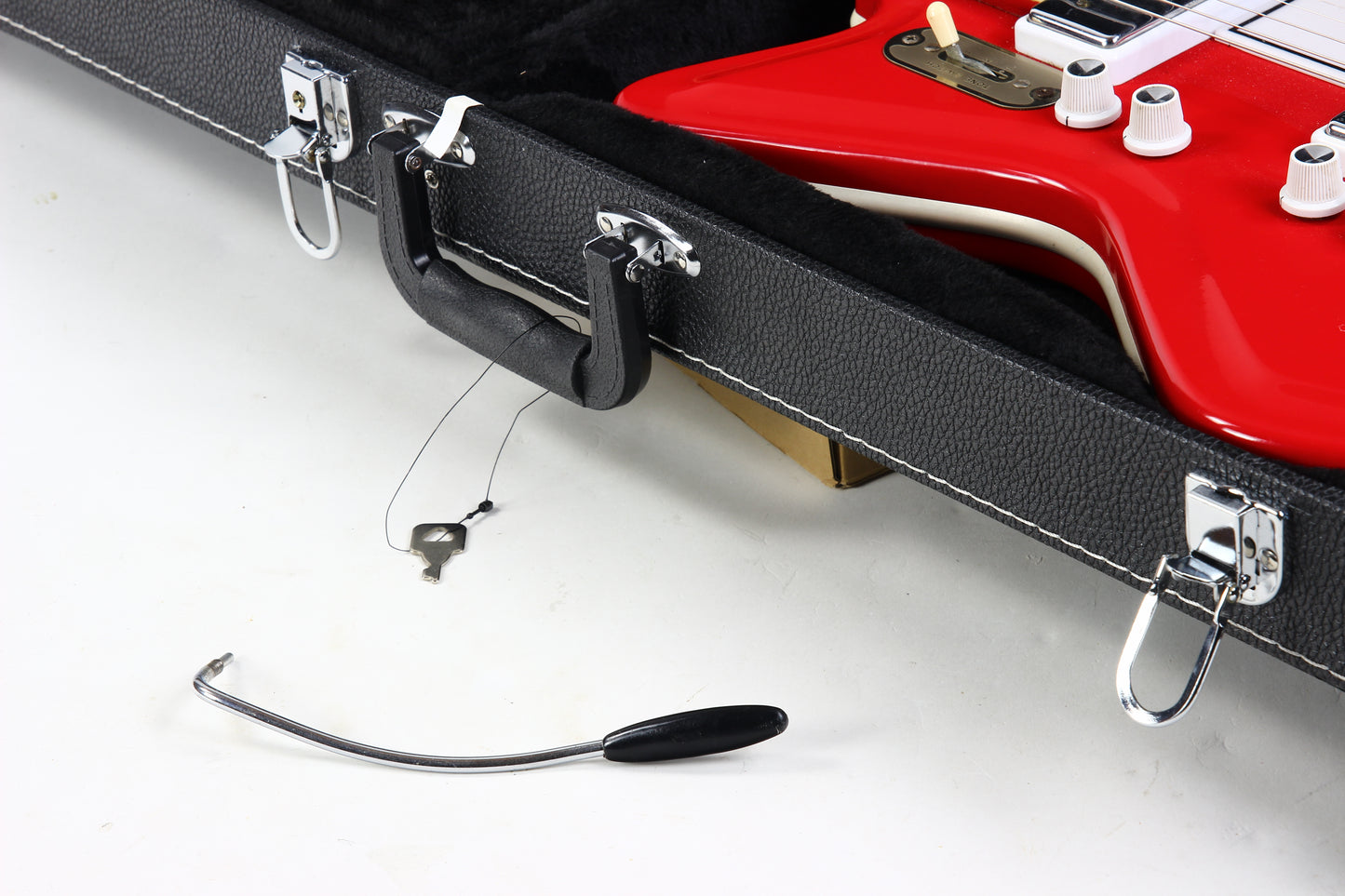 1960s Airline National Res-o-Glass JB Hutto Red Guitar Valco Supro Jack White Stripes