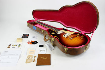 2025 Gibson Custom Shop 1959 Reissue Les Paul Standard Dealer Select Hand-Picked Top Gold Hardware Double Creme!