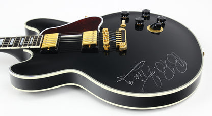 2004 Gibson BB King Lucille ES-355 Ebony Black SIGNED AUTOGRAPHED by the Blues Legend JSA Authenticated!