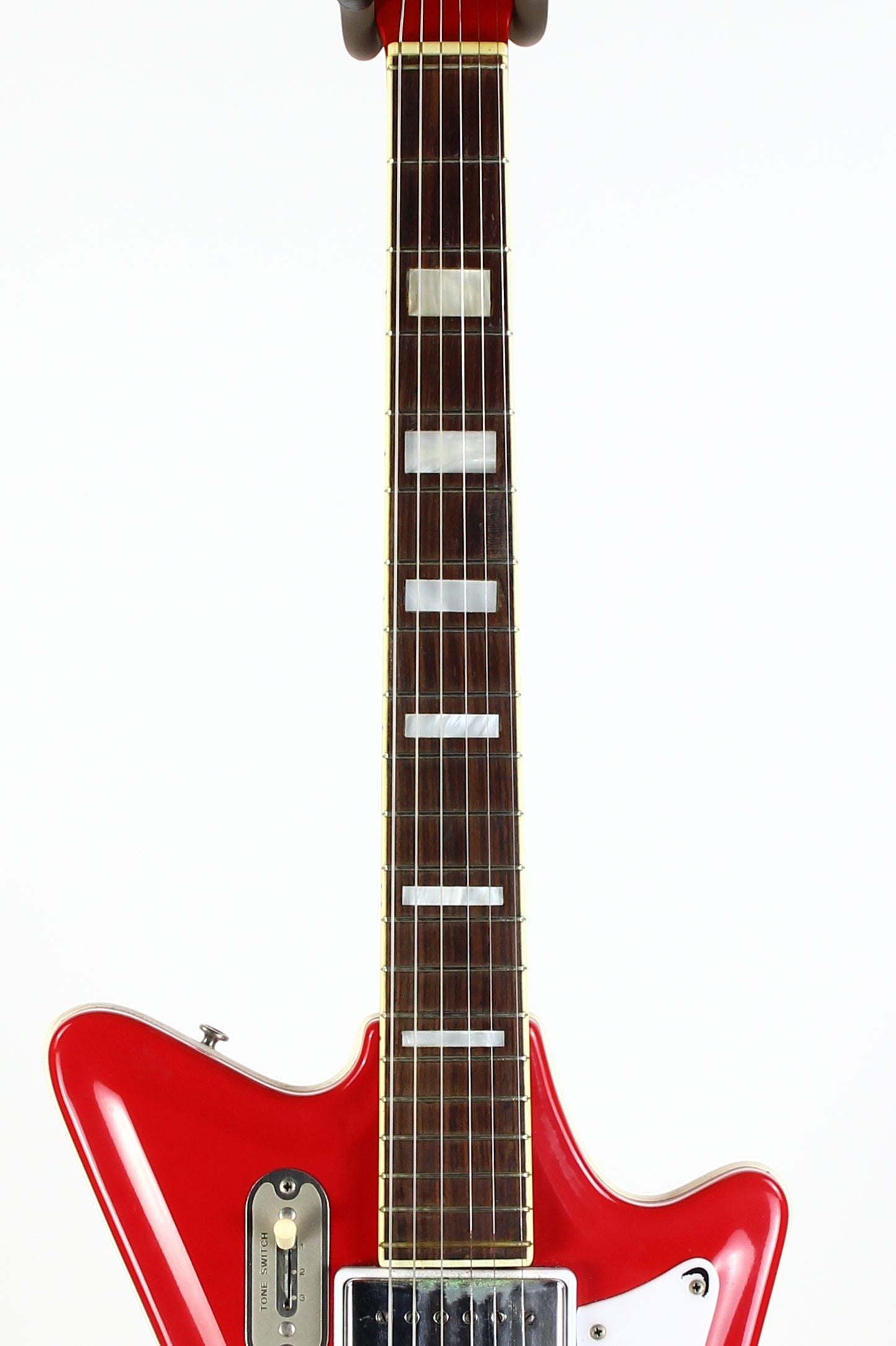 1960s Airline National Res-o-Glass JB Hutto Red Guitar Valco Supro Jack White Stripes