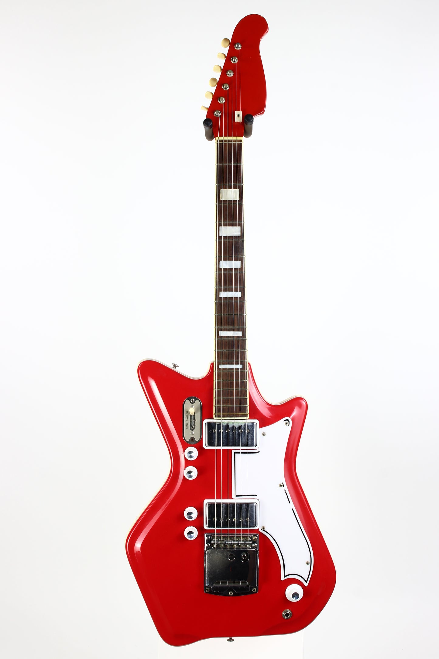 1960s Airline National Res-o-Glass JB Hutto Red Guitar Valco Supro Jack White Stripes