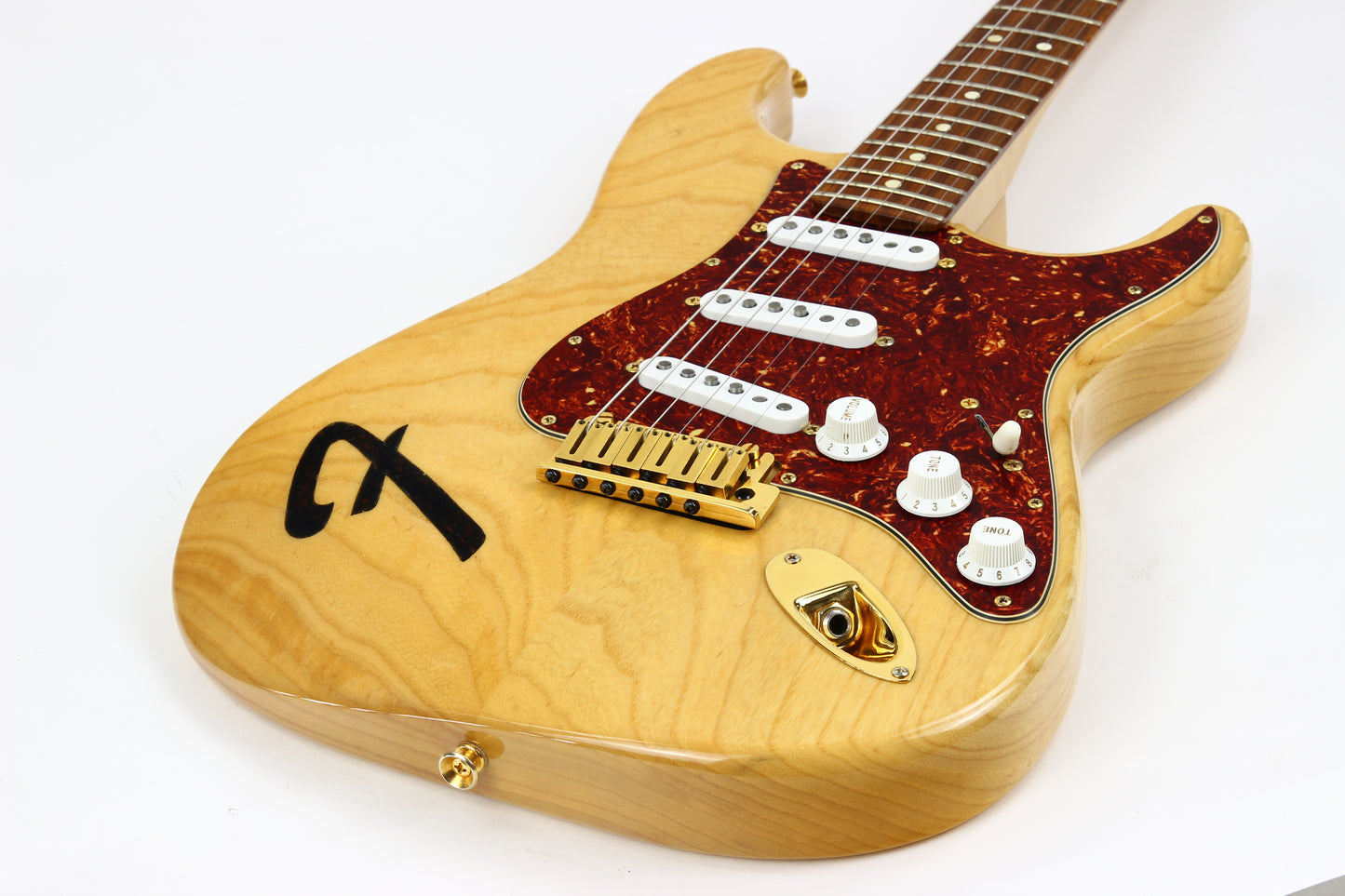 Fender Custom Shop 1992 Bob Hipp Stratocaster "Hippocaster" #3 of 20 | Natural w/ Tortoise Appointments