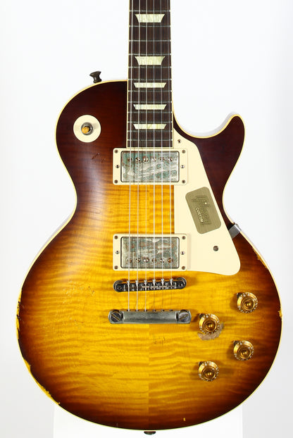 2013 Gibson Custom Shop JOE PERRY 1959 Les Paul Tom Murphy Aged 59 Reissue R9