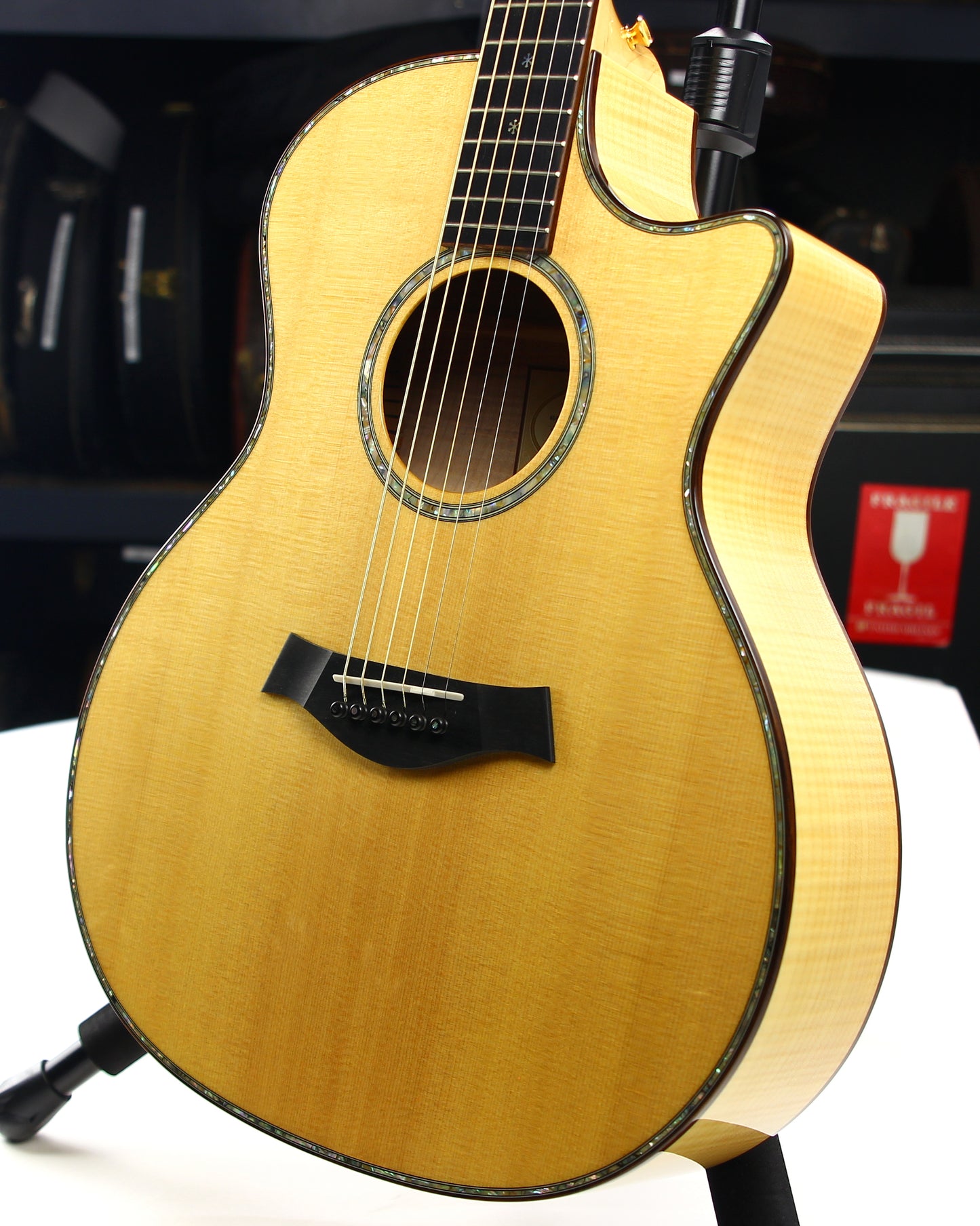 UNPLAYED! 2003 Taylor 614ce-L3 Fall Limited - Flamed Maple, Cocobolo Fittings, 914 Abalone Inlays!