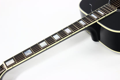 2023 Gibson Custom Shop Hummingbird Custom Ebony Black