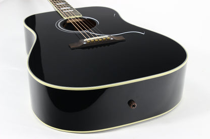 2023 Gibson Custom Shop Hummingbird Custom Ebony Black