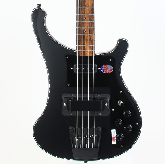 2026 Rickenbacker 4003 Noir Limited Edition 20 Made Satin Black Checkerboard CB