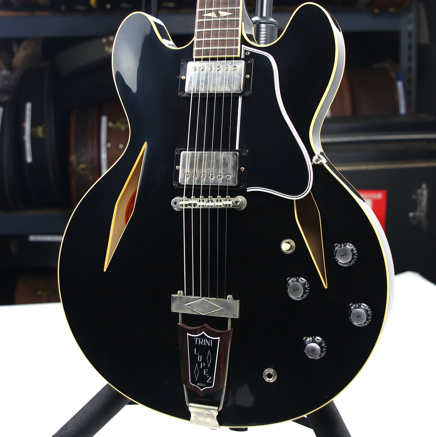 1964 Gibson Custom Shop '64 Trini Lopez Standard Reissue Ebony Black