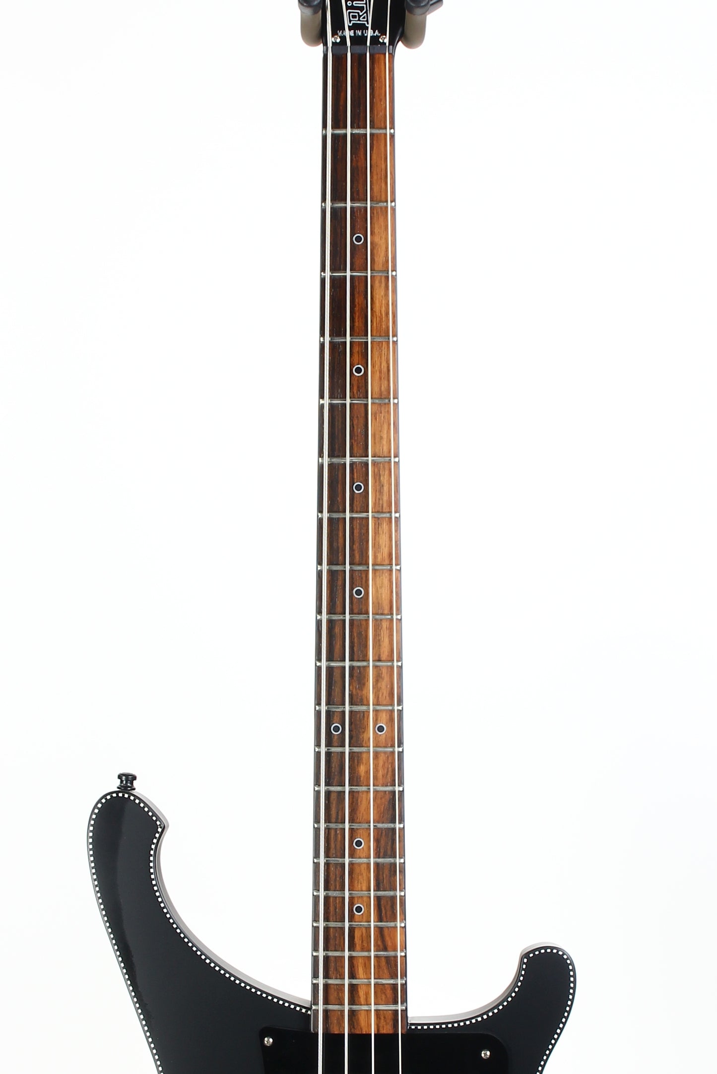 2026 Rickenbacker 4003 Noir Limited Edition 20 Made Satin Black Checkerboard CB