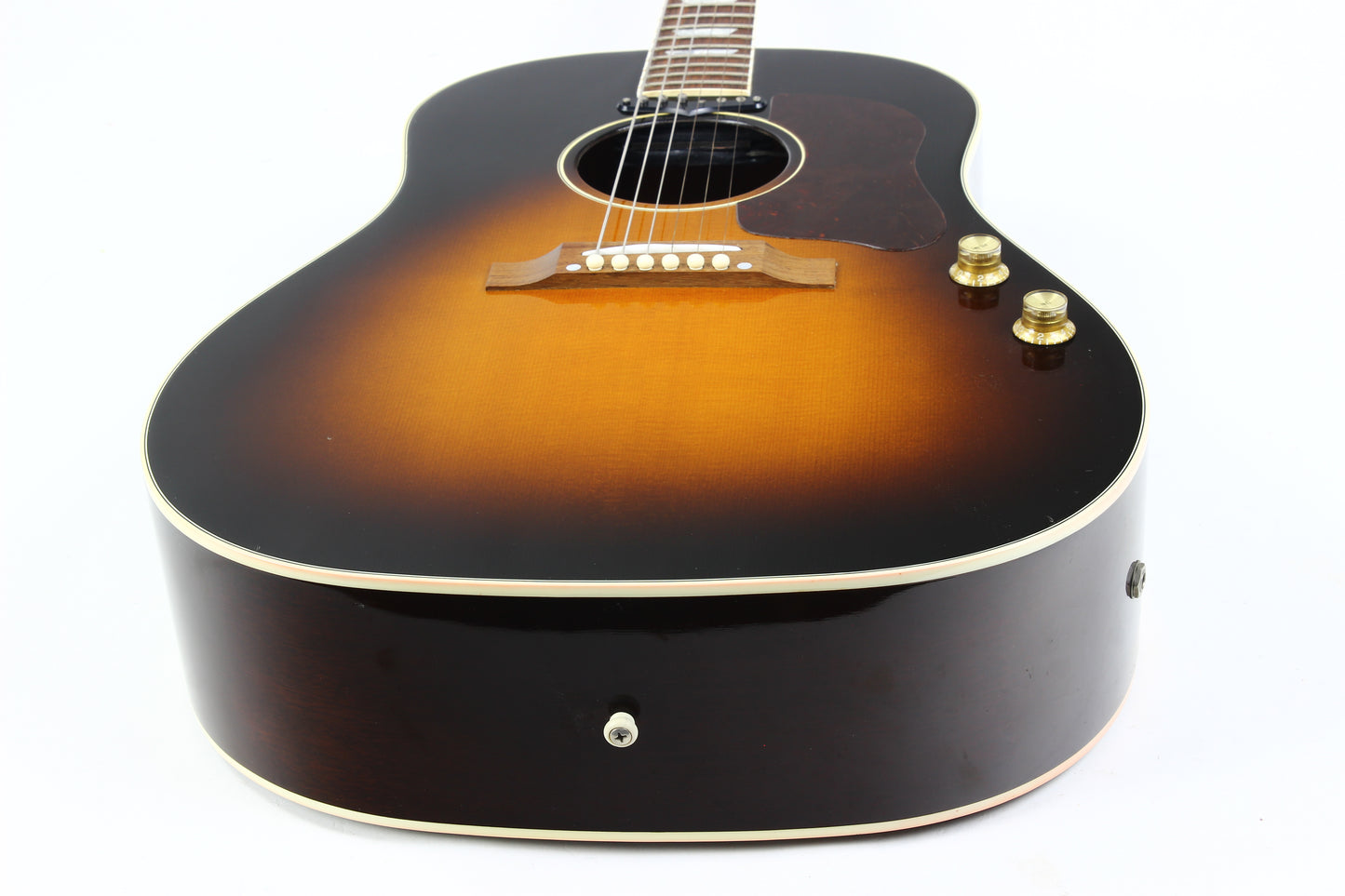 2004 Gibson Montana J-160E Acoustic Electric Guitar Beatles Type Sunburst
