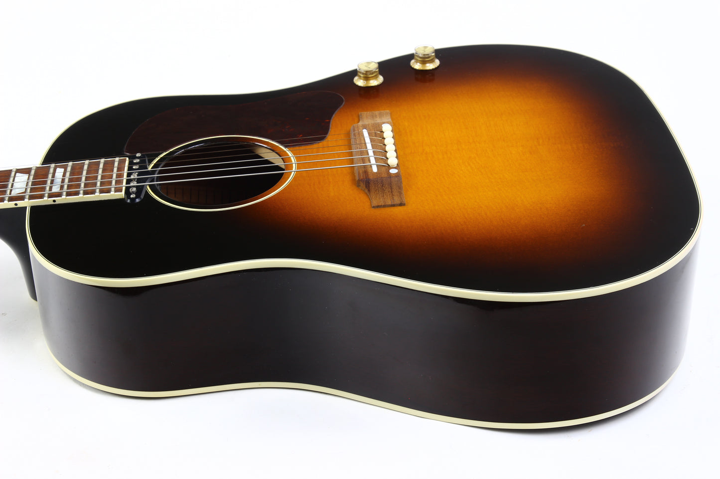 2004 Gibson Montana J-160E Acoustic Electric Guitar Beatles Type Sunburst
