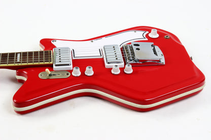 1960s Airline National Res-o-Glass JB Hutto Red Guitar Valco Supro Jack White Stripes