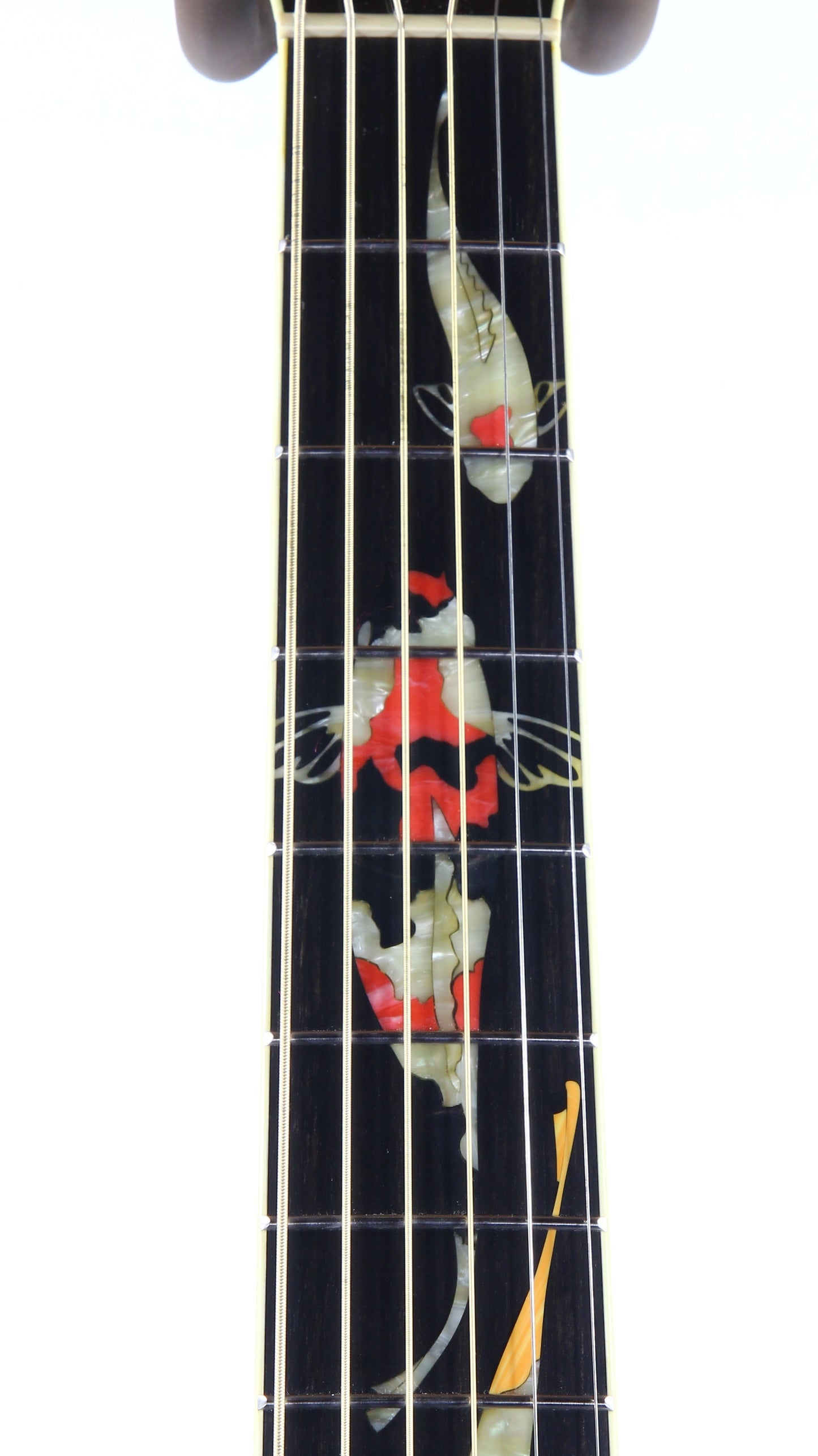 2000 TAYLOR SWIFT KOI Fish Living Jewels GSLJ Aqua Blue Dreadnought Acoustic Guitar Bearclaw Quilt - RARE!