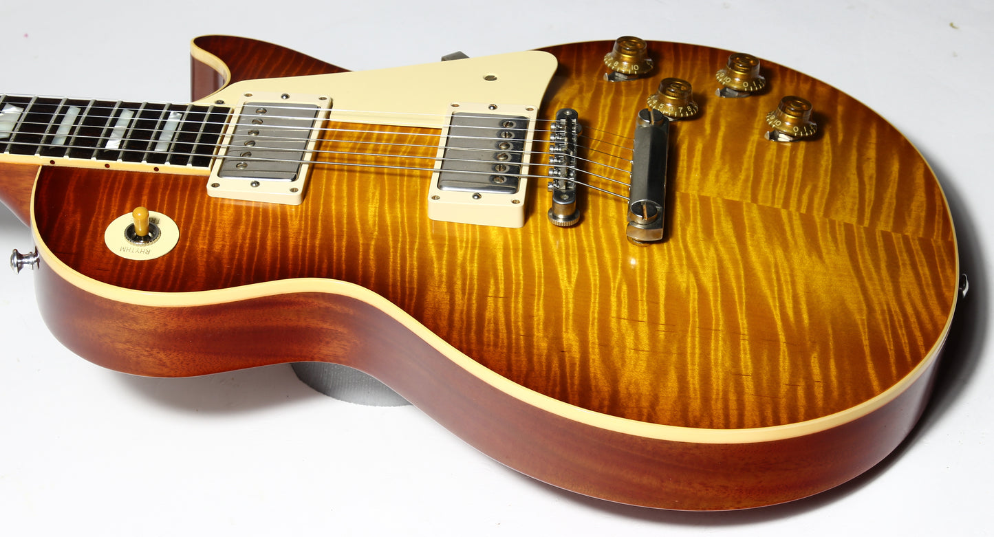 2018 Gibson 1959 Les Paul Standard Brazilian Rosewood - '59 Reissue, LP R9, Slow Iced Tea Fade Burst, Custom Shop