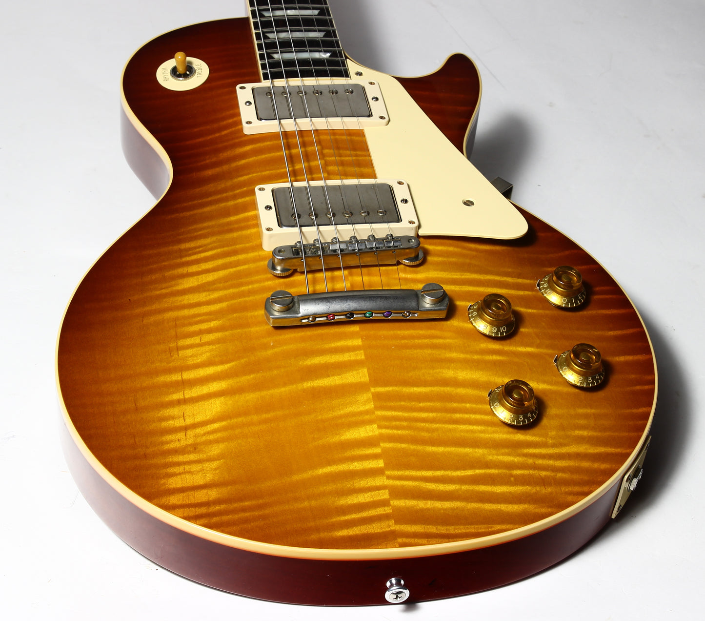 2018 Gibson 1959 Les Paul Standard Brazilian Rosewood - '59 Reissue, LP R9, Slow Iced Tea Fade Burst, Custom Shop