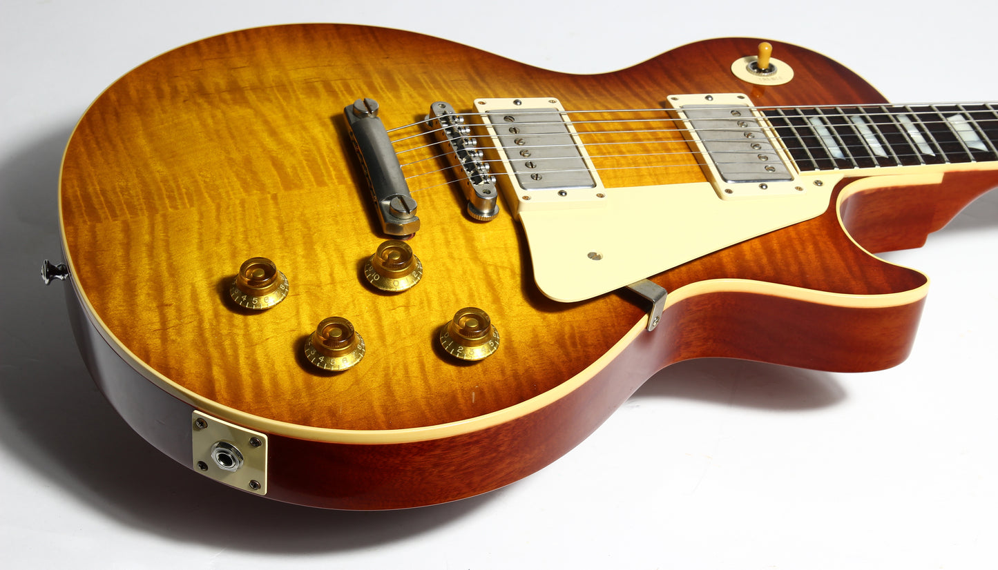 2018 Gibson 1959 Les Paul Standard Brazilian Rosewood - '59 Reissue, LP R9, Slow Iced Tea Fade Burst, Custom Shop