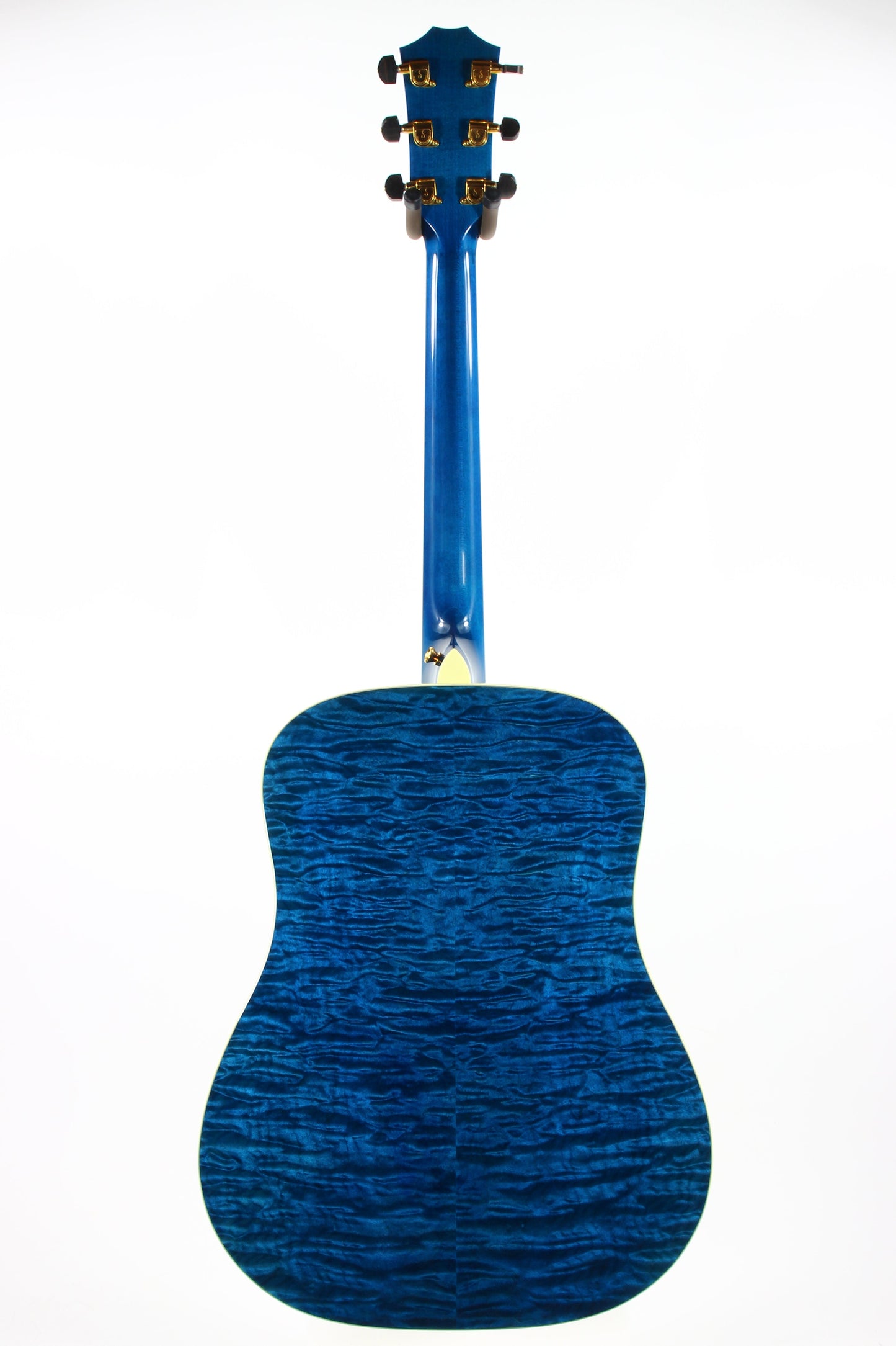 2000 TAYLOR SWIFT KOI Fish Living Jewels GSLJ Aqua Blue Dreadnought Acoustic Guitar Bearclaw Quilt - RARE!