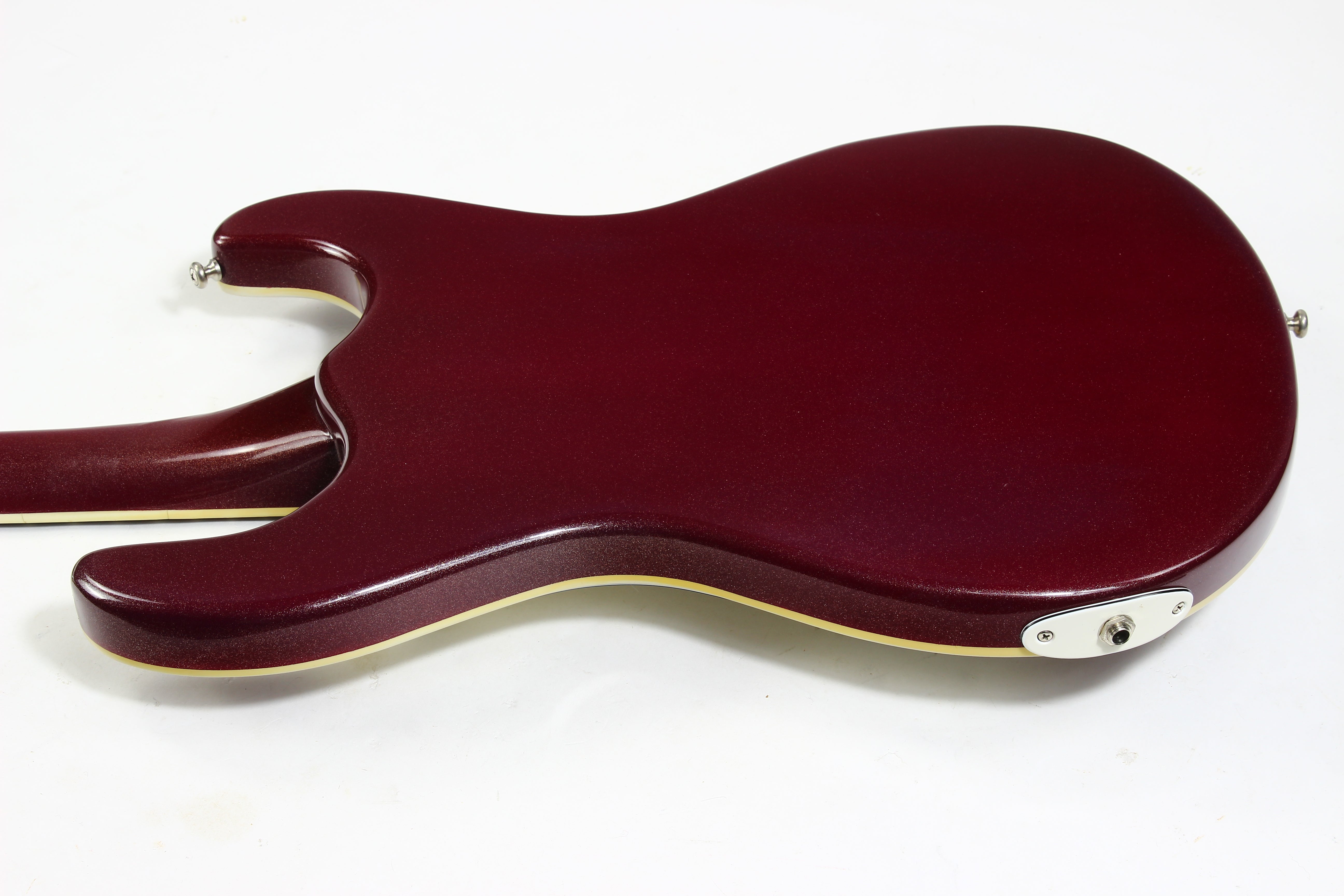 1988 Mosrite USA Semie Moseley Signed V63 Model Ruby Dust Rare SET