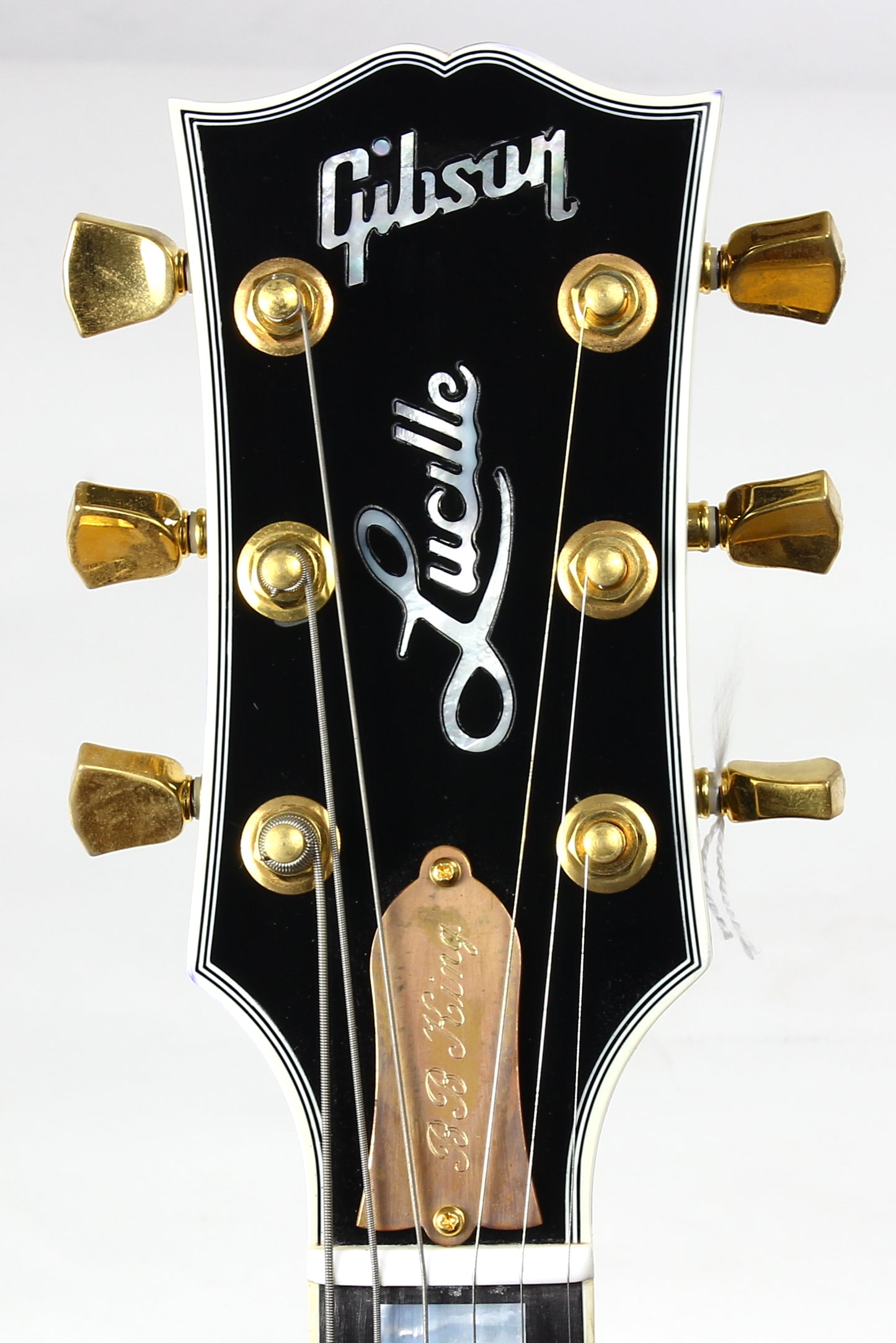 2004 Gibson BB King Lucille ES-355 Ebony Black SIGNED AUTOGRAPHED by the Blues Legend JSA Authenticated!