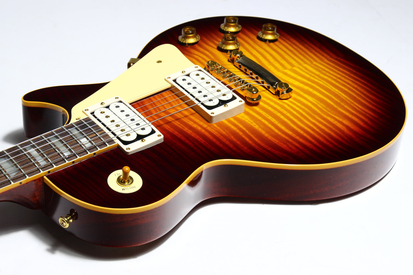 2025 Gibson Custom Shop 1959 Reissue Les Paul Standard Dealer Select Hand-Picked Top Gold Hardware Double Creme!