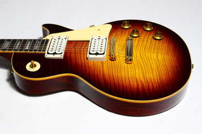 2025 Gibson Custom Shop 1959 Reissue Les Paul Standard Dealer Select Hand-Picked Top Gold Hardware Double Creme!