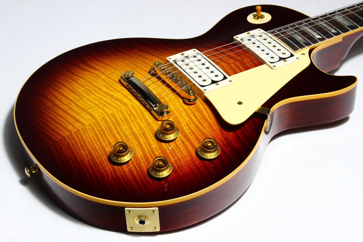 2025 Gibson Custom Shop 1959 Reissue Les Paul Standard Dealer Select Hand-Picked Top Gold Hardware Double Creme!