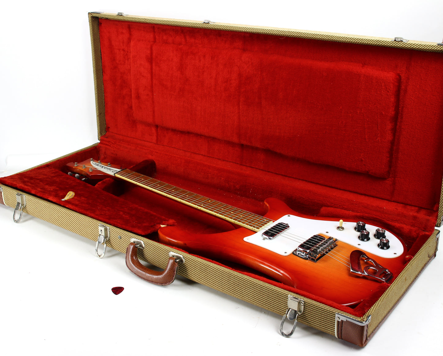 1973 Rickenbacker 480 Fireglo Electric Guitar | Vintage Original!